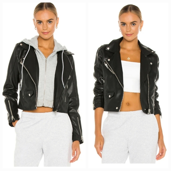 Blanknyc x Revolve Vegan Leather Jacket - Picture 1 of 10